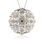 Pendente Stile Fiorentino con dettagli ispirati alla tradizione artigianale fiorentina.