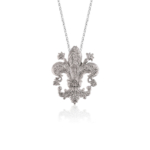 Pendente Giglio Apoteosi con dettagli ispirati alla città di Firenze.