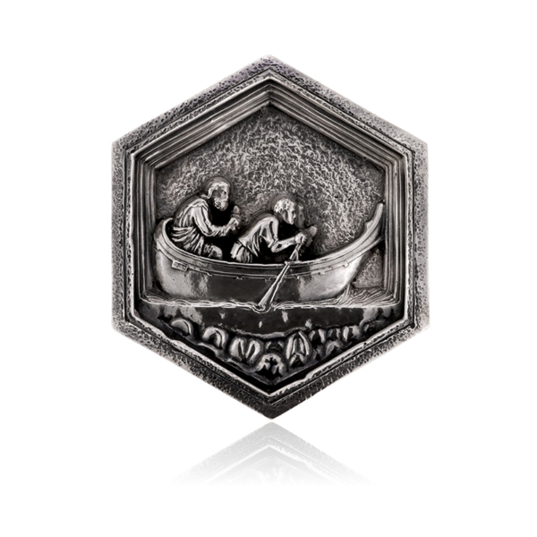 Formella la Navigazione, simbolo di esplorazione e avventura.