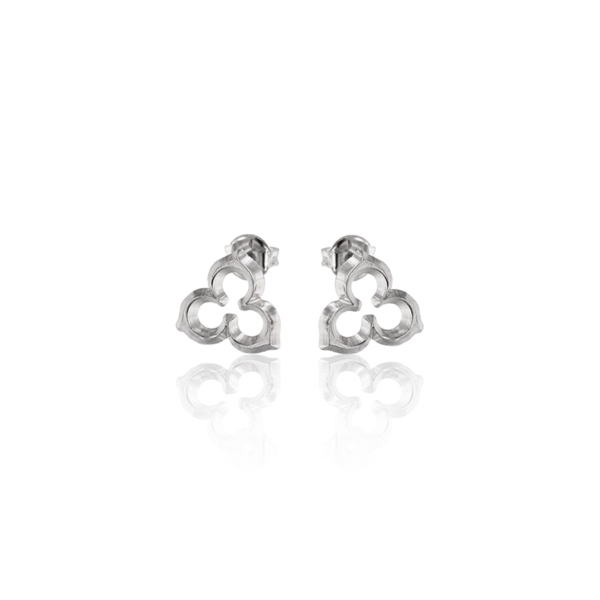 Smooth Penko Logo earrings small