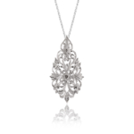 Pendente Stile Fiorentino goccia con design raffinato.