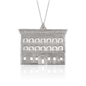 Pendente Facciata di Palazzo Strozzi grande con dettagli unici.