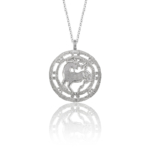 Pendente Segno zodiacale Capricorno con design esclusivo.