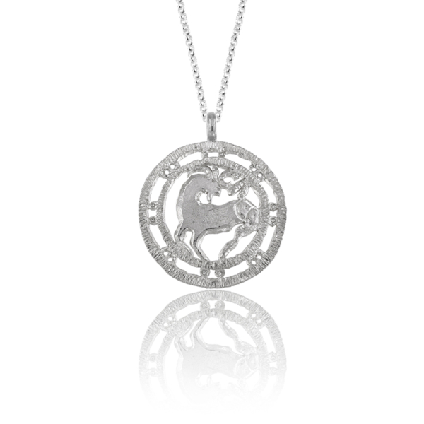 Pendente Segno zodiacale Capricorno con design esclusivo.