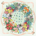 Foulard Primavera Perfetta verde